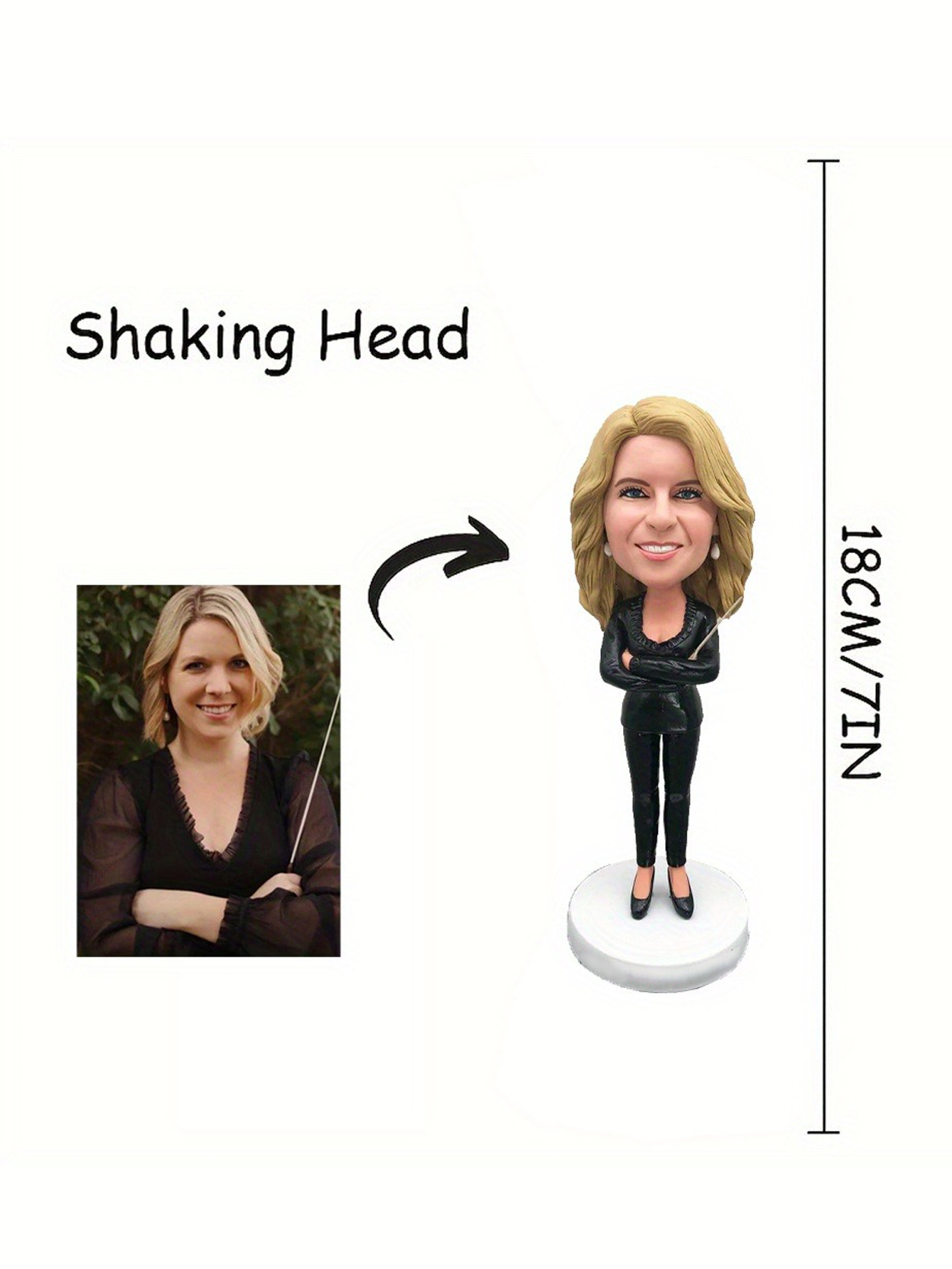 Custom Bobblehead Dolls: Personalized from photos, unique handmade gifts